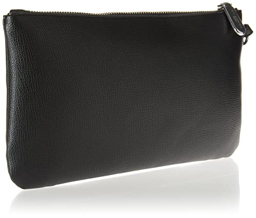 Karl Lagerfeld Paris Womens Novelty Large Wristlet, Blk/Gold, One Size US