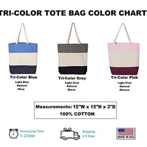 Girls Trip Cheaper Than Therapy 2023 Bag Girl's Trip Girls Weekend Totes Travel Beach Bag Vacation Bag Best Friends Gift (Tri-color Grey, 15"L x 15"H x 3"D)