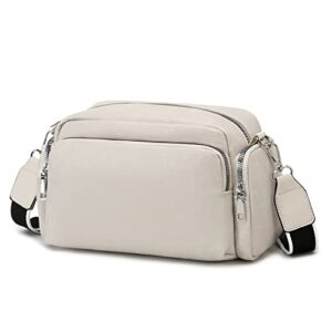 small crossbody bags for women trendy – fanny packs wide strap ladies shoulder handbags crossbody purse with multi pockets