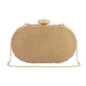 muadhnait rhinestone purse for women sparkly clutch evening handbag for party wedding