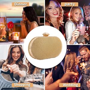 Muadhnait Rhinestone Purse for Women Sparkly Clutch Evening Handbag for Party Wedding