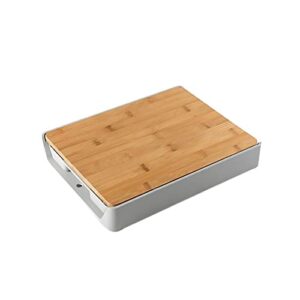 gulruh wood cutting boards for kitchen, eco-friendly kitchen chopping board， plastic drawer type cutting board ，kitchen accessories wooden