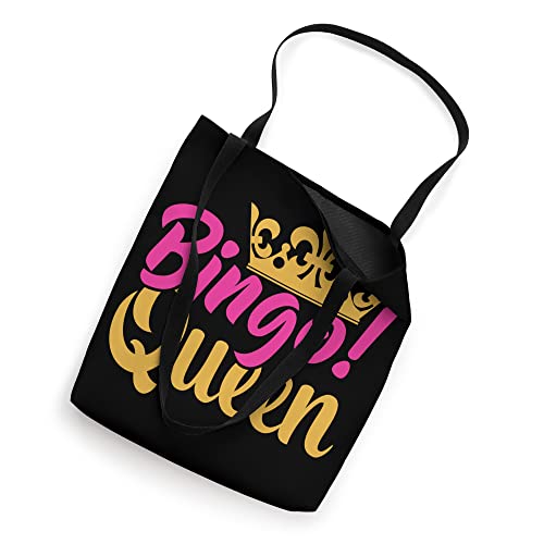 Bingo Queen Funny Bingo Player Tote Bag