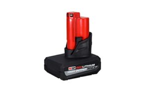 milwaukee 48-11-2450 12v lithium-ion high output 5ah battery pack