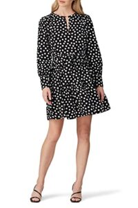 kate spade new york rent the runway pre-loved cloud dot dress, multicolor, small