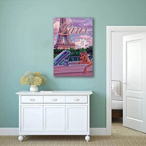 Vintage Music Cover Poster Home Decor Taylor By Art Canvas Wall Art Hanging Picture Print Living Room Bedroom Decorative Painting (A,12x18in Unframe)