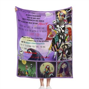 Gifts for Wife,to My Wife Throw Blanket Anniversary Romantic Gifts for Wife Birthday Gift from Husband,Before Christmas Blanket Gifts for Wife,50"x60"