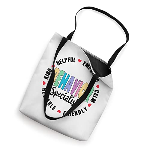 Behavioral Analyst Behavior Specialist Squad Therapist Team Tote Bag