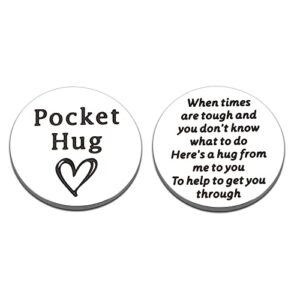 pocket hug token get well soon gifts for women men friendship gifts for women friends cancer survivor gifts for women birthday graduation gifts for her him long distance relationship christmas gifts