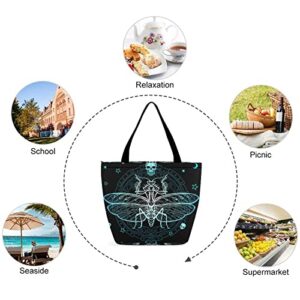 Wangsxing Handbag Women Skeleton Shopping Tote Shoulder Bag