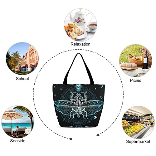 Wangsxing Handbag Women Skeleton Shopping Tote Shoulder Bag