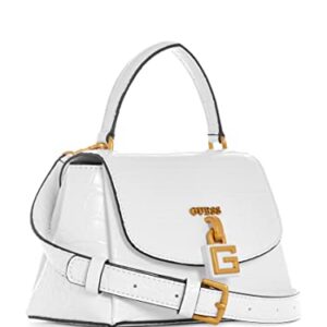 GUESS Montreal Mini Crossbody Flap, White