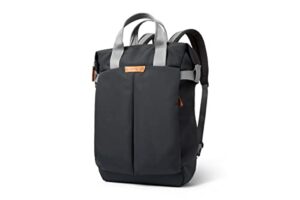 bellroy tokyo totepack, water-resistant woven convertible backpack and tote bag – slate