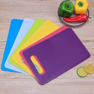 GULRUH Wood Cutting Boards for Kitchen, Foods Classification Kitchen Tools Multi-Function Non-Slip Portable Vegetable Board Cutting Boards Two-Sided Chopping Blocks (Color : Yellow)