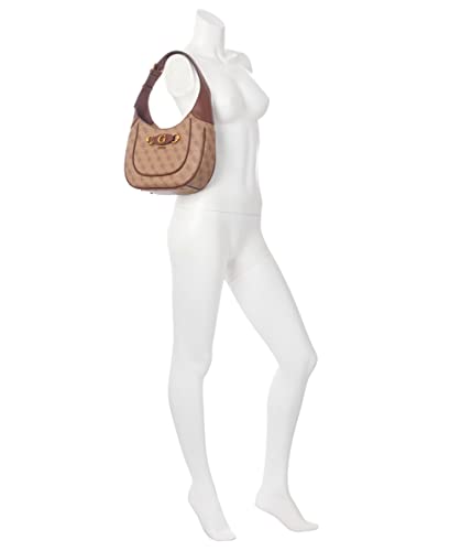 GUESS Izzy Hobo, Latte Logo/Brown