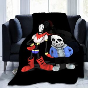 anime blanket cartoon throw blanket for couch sofa bed living room gifts for halloween thanksgiving christmas 50″x60″