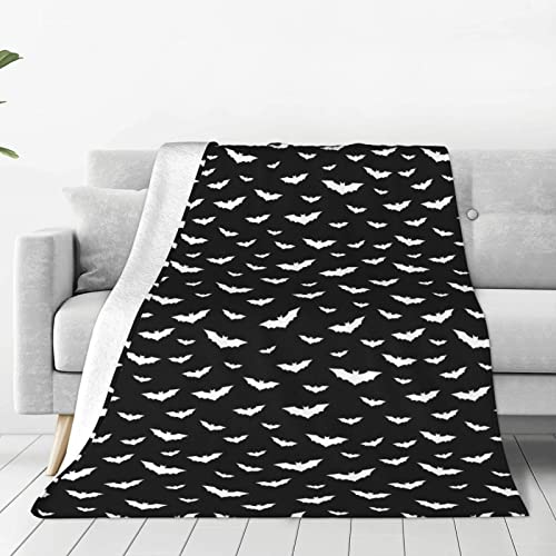 Flying Bats Ultra-Soft Micro Fleece Blanket Super Soft Throw Blankets for Bed Couch Sofa Thicken 60"X50"