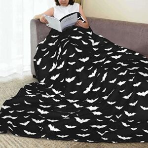 Flying Bats Ultra-Soft Micro Fleece Blanket Super Soft Throw Blankets for Bed Couch Sofa Thicken 60"X50"