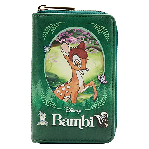 Loungefly Disney Bambi Book Zip Around Wallet