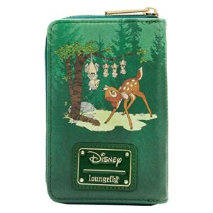 Loungefly Disney Bambi Book Zip Around Wallet