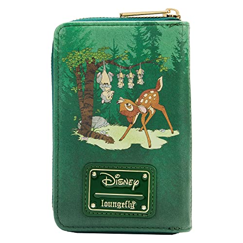 Loungefly Disney Bambi Book Zip Around Wallet