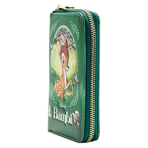 Loungefly Disney Bambi Book Zip Around Wallet