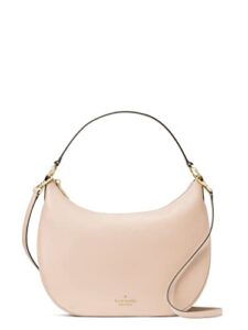 kate spade weston leather shoulder crossbody bag purse handbag (warm beige)