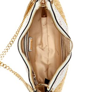 GUESS US Kasinta Raffia Mini Hobo Bag