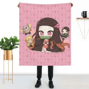 Anime Throw Blanket Flannel Fleece Soft Blankets Throws for Sofa Bed Light Living Room Bedroom Warm Blanket 40x50