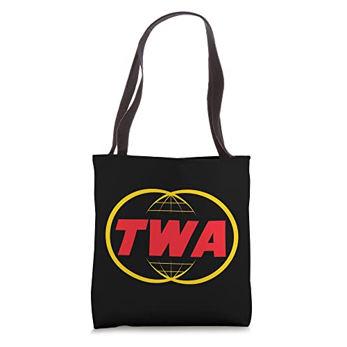 TWA Airlines Retro Vintage Flight Tote Bag