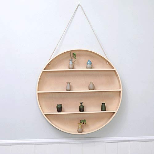 XJJZS Bathroom Wall Hanging Nordic Creative Living Room/Kitchen Shelf Free Punching Tv Background Wall Hanging Cabinet (Size : Small)