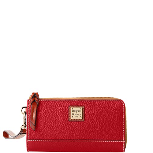 Dooney & Bourke Pebble Grain Folded Zip Wristlet