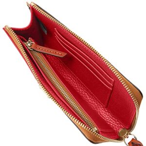 Dooney & Bourke Pebble Grain Folded Zip Wristlet