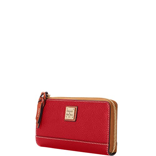 Dooney & Bourke Pebble Grain Folded Zip Wristlet