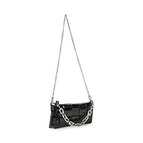 Steve Madden TANGLEP Convertible Clutch Crossbody, Black