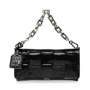 Steve Madden TANGLEP Convertible Clutch Crossbody, Black