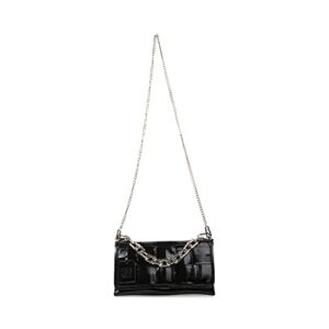 Steve Madden TANGLEP Convertible Clutch Crossbody, Black