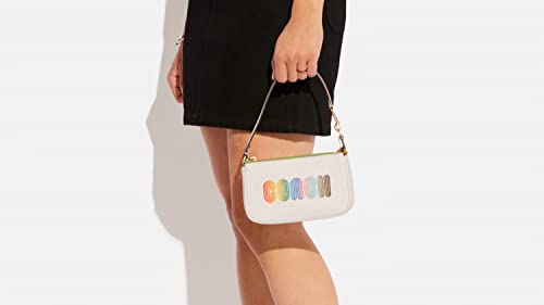 COACH Nolita 19 Rainbow Leather Clutch Purse - #CA438