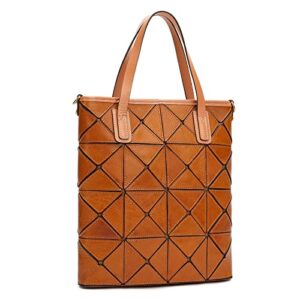 brirt genuine leather women tote handbags satchel hobo bag womens crossbody bags (brown)…