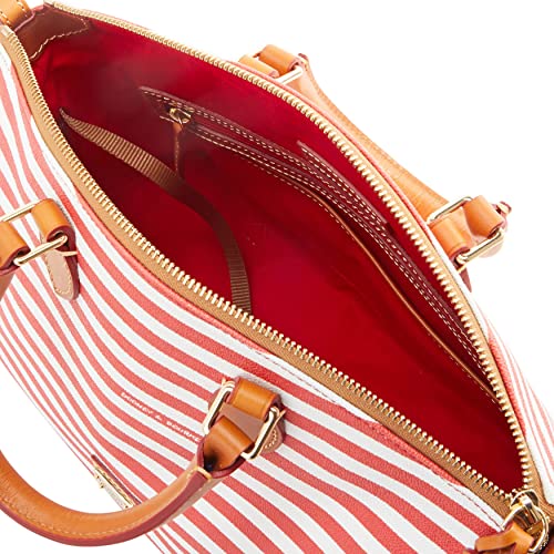 Dooney & Bourke Sullivan Coated Cotton Satchel With Med Wristlet