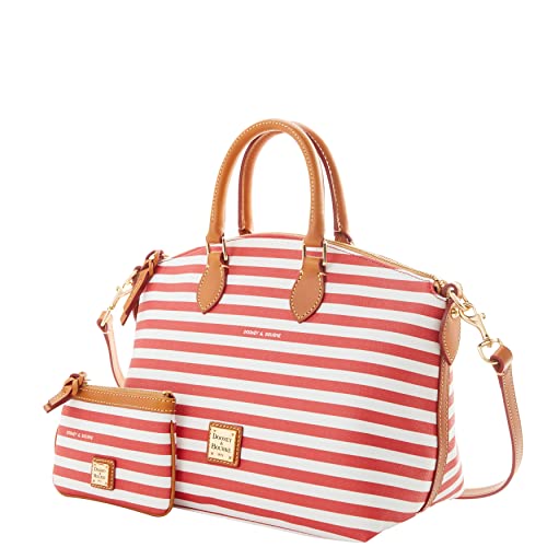 Dooney & Bourke Sullivan Coated Cotton Satchel With Med Wristlet