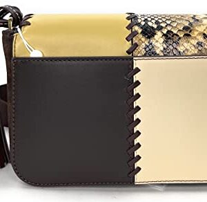 Tory Burch Thea Patchwork Web Flap Crossbody Women's Bag (Multi)