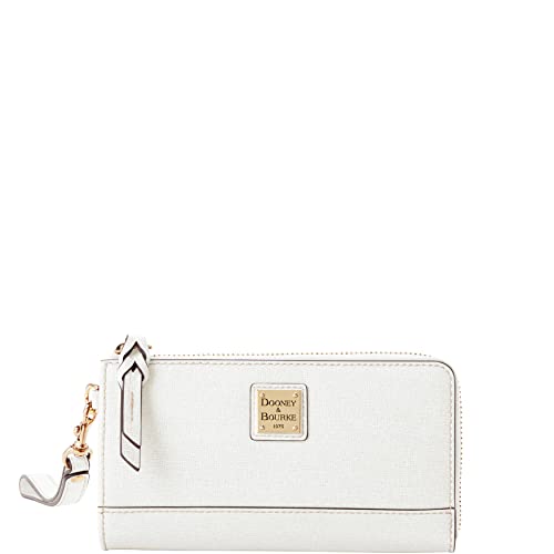 Dooney & Bourke Saffiano Folded Zip Wristlet