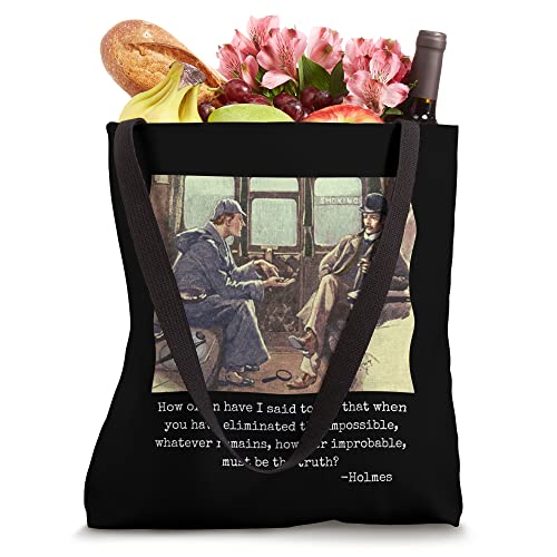 When You Have Eliminated The Impossible - Eco Friendly Tote Bag