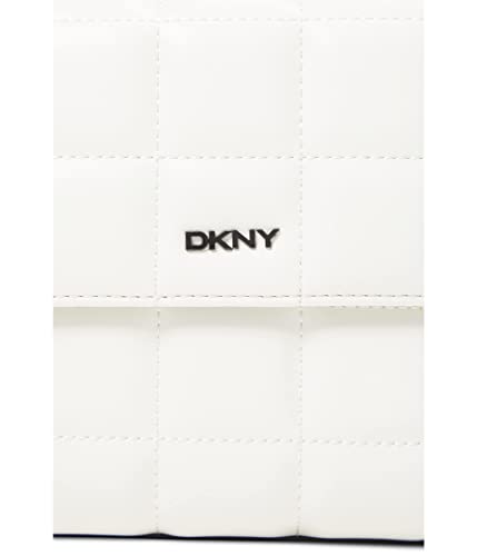 DKNY Queenie Top-Handle Crossbody White/Black One Size