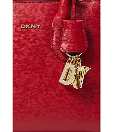 DKNY Valery Small Satchel Bright Red One Size