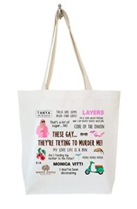 these gays they’re trying to murder me white lotus tanya quotes white lotus merch tote bag gifts