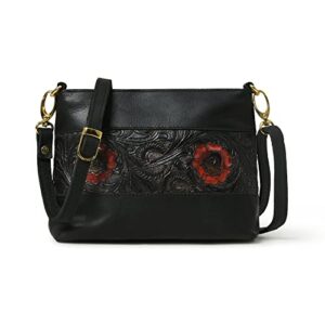 adyan small crossbody bags for women leather hobo handbags shoulder bag ladies everyday purse