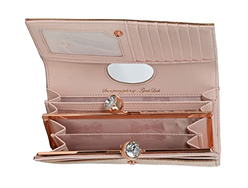 Ted Baker Women's Tammyy Textured Bobble Matinee Wallet (Leather, Rosegold)