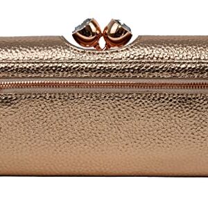 Ted Baker Women's Tammyy Textured Bobble Matinee Wallet (Leather, Rosegold)